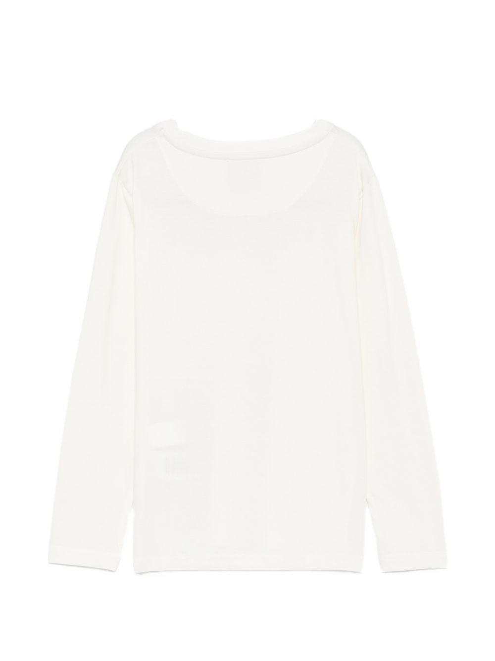 T-shirt per bambino Trussardi Kids bianca con stampa del logo TBA26007TS OFF-WHITE TRUSSARDI KIDS