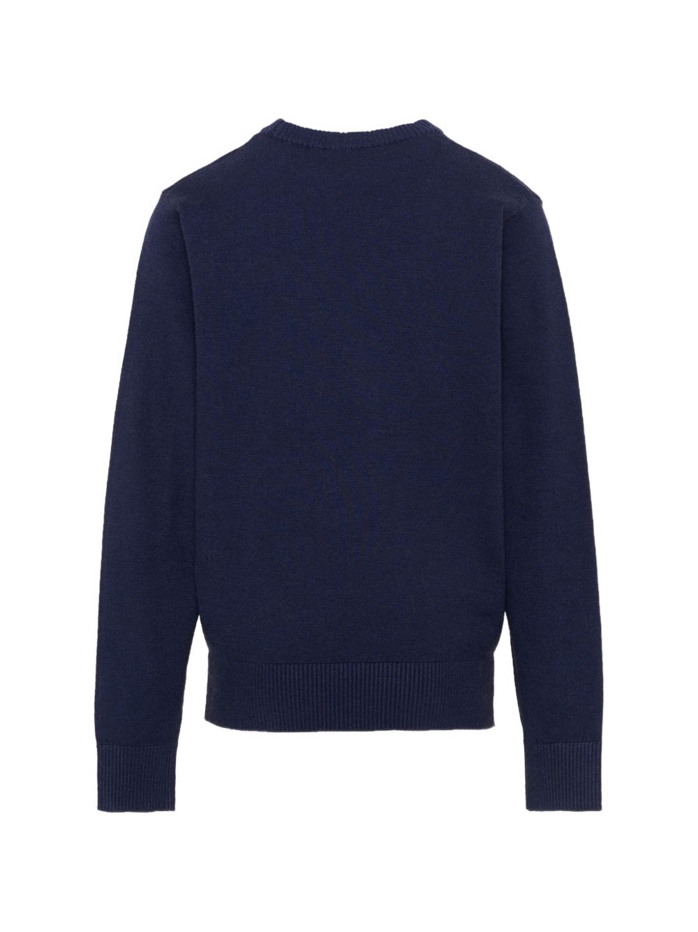 Maglione per bambino Trussardi Kids blu con ricamo logo TBA26021MA BLUE NAVAL TRUSSARDI KIDS