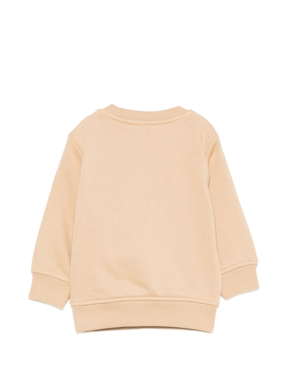 Felpa per neonato Trussardi Kids beige con logo ricamato sul davanti TIA26168FE CAMEL TRUSSARDI KIDS