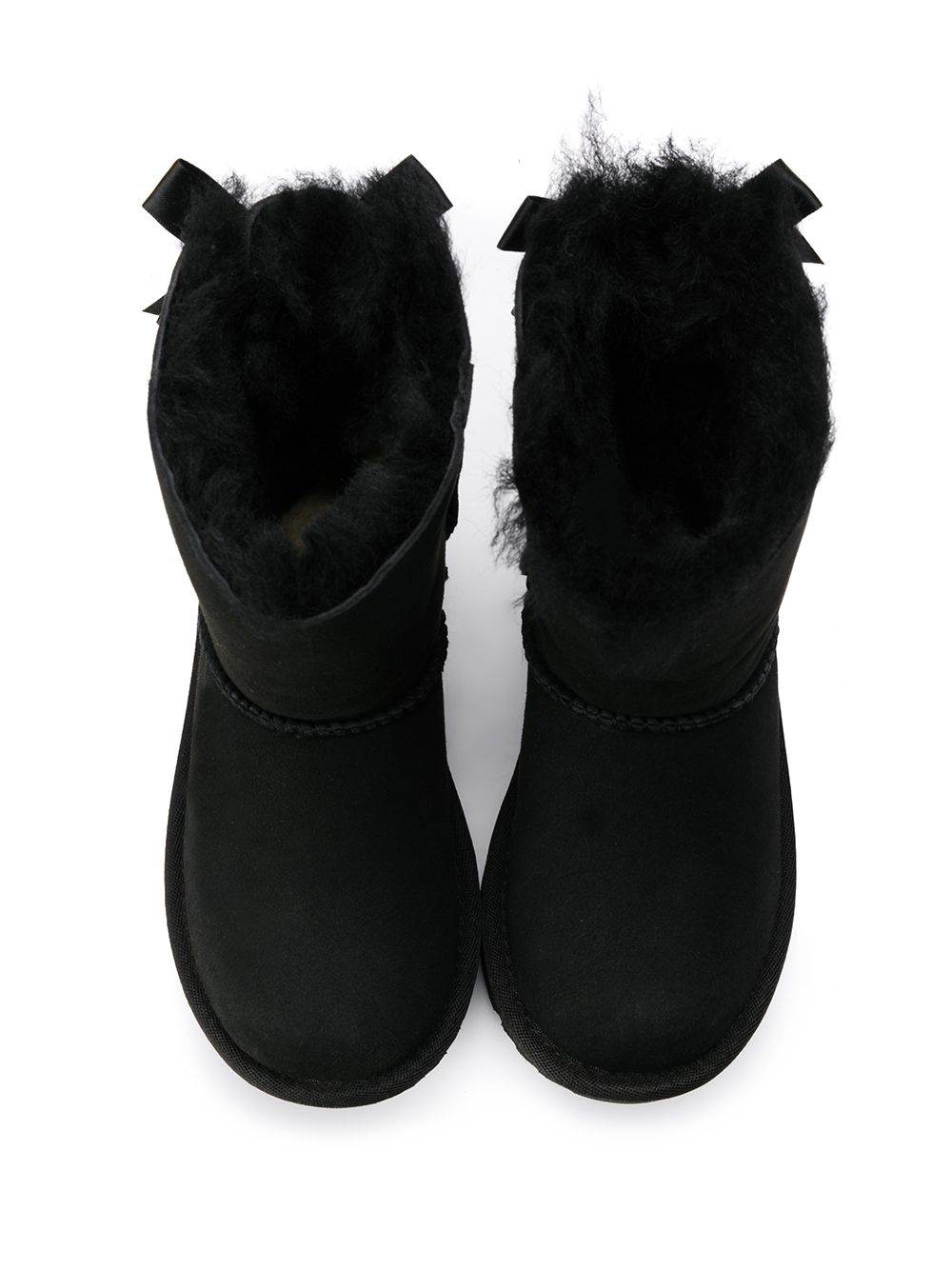 Stivali per bambina Ugg Kids neri con design senza aperture 1017394K BLK UGG KIDS