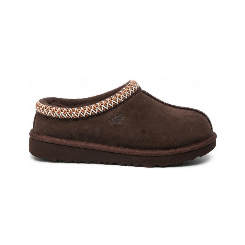 Ciabbatte Tasman II per bambina Ugg Kids marrone con dettaglio intrecciato 1019066K DDC UGG KIDS