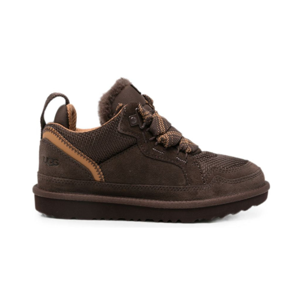 Sneakers Lowmel per bambini Ugg Kids marroni con tomaia in camoscio e tessuto 1152410K DDC UGG KIDS