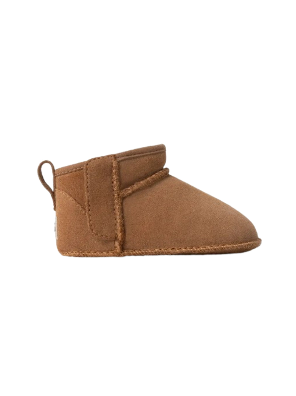 Stivaletti Classic Ultra Mini per neonati UGG Kids marrone con applicazione posteriore con logo 1157690I CHE UGG KIDS