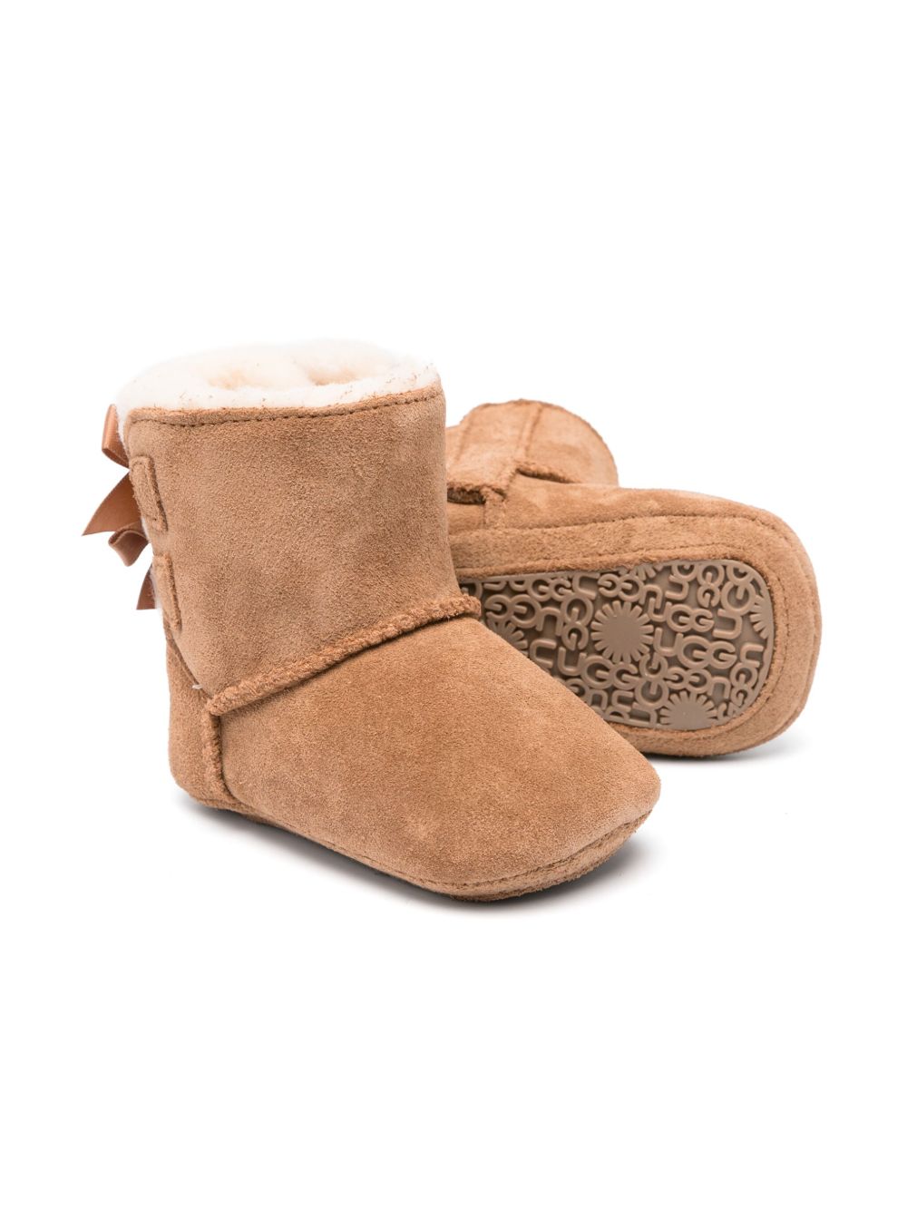 Stivaletti Bailey Bow per neonata UGG Kids marrone con dettaglo fiocchi 1157692I CHE UGG KIDS