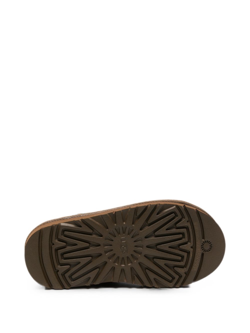 Stivali Ultra Mini Platform per bambina Ugg Kids marrone con suola a carrarmato 1157791K LBNZ UGG KIDS