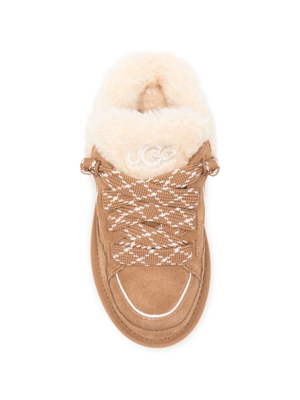 Sneakers per bambina Ugg Kids chestnut con lacci 1180201K CHE UGG KIDS