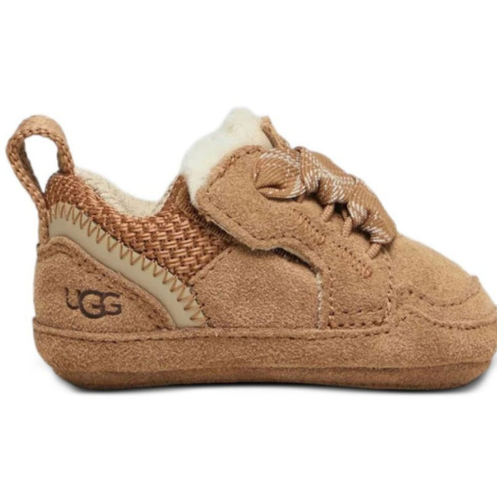 Sneakers Lowmel per neonato Ugg Kids marroni con logo sulla linguetta 1184311I CHE UGG KIDS