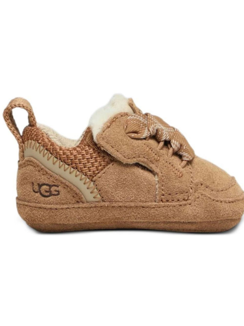 Sneakers Lowmel per neonato Ugg Kids marroni con logo sulla linguetta 1184311I CHE UGG KIDS