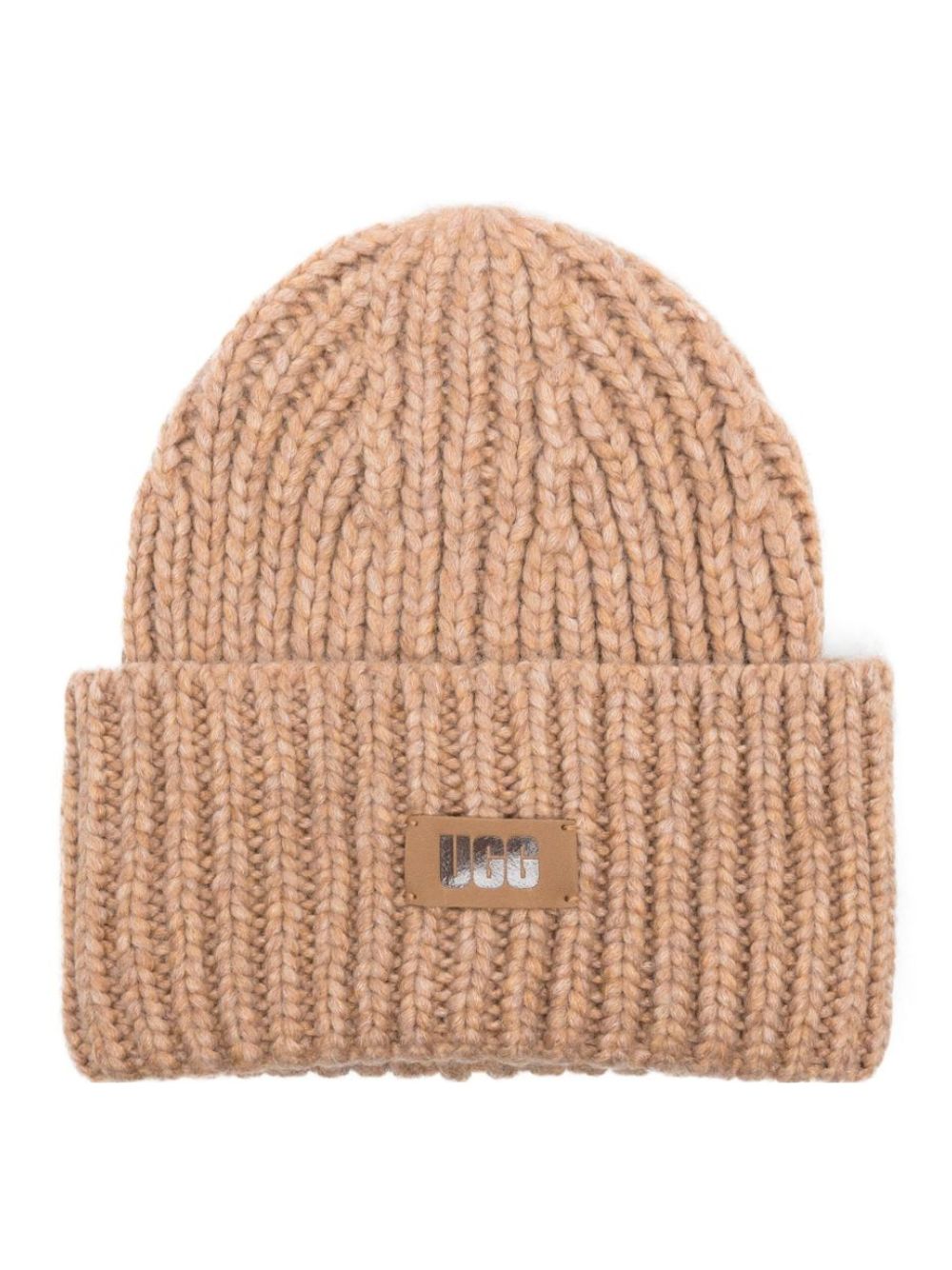 Cappello per bambina Ugg Kids beige con trama a coste 21687 CAM UGG KIDS