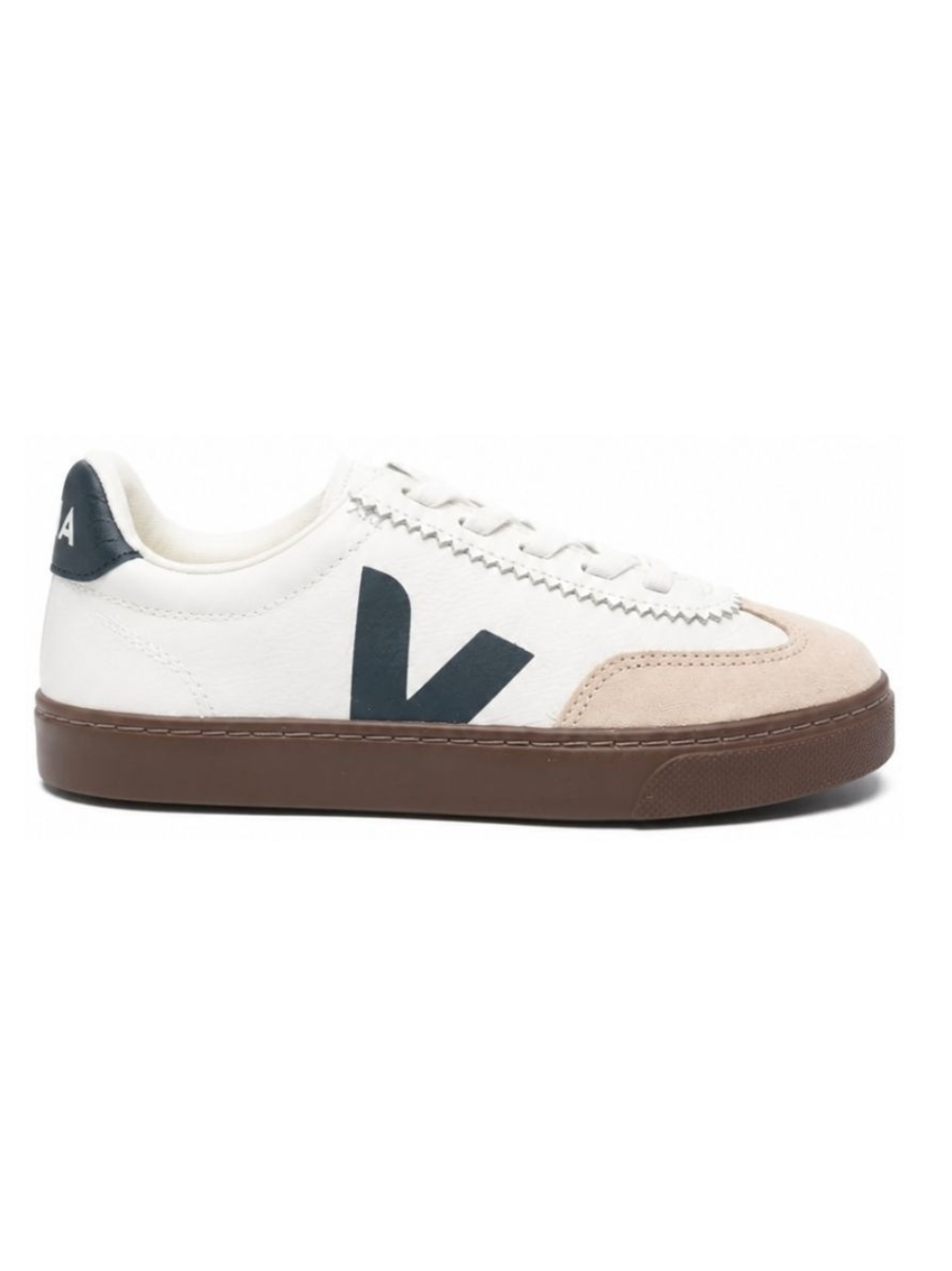 Sneakers per bambini Veja Kids bianca con dettagli a inserti SY2021013 WHITE NAUTICO BARK VEJA KIDS