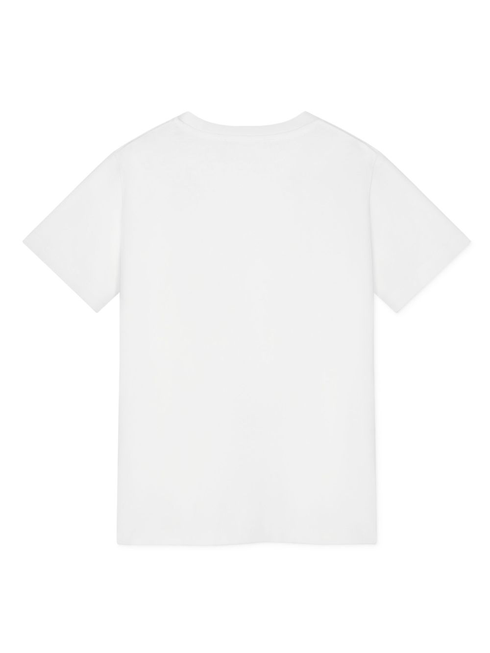 T-shirt per bambini Versace Kids bianca con stampa medusa sul davanti 10002391A11718 2W270 VERSACE KIDS