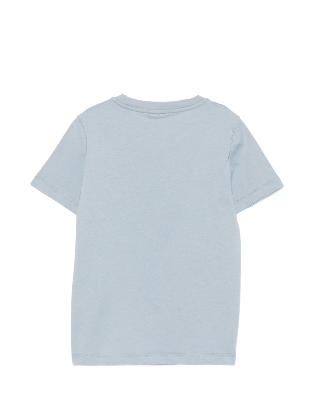 T-shirt per bambino Versace Kids azzurra con stampa grafica 10249461A18182 2U3G0 VERSACE KIDS