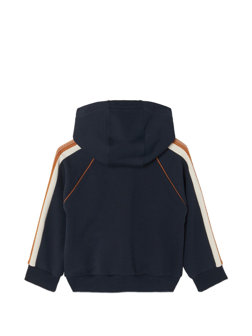 Felpa per neonato Versace Kids blu con logo sul davanti 10251711A18120 6UG70 VERSACE KIDS