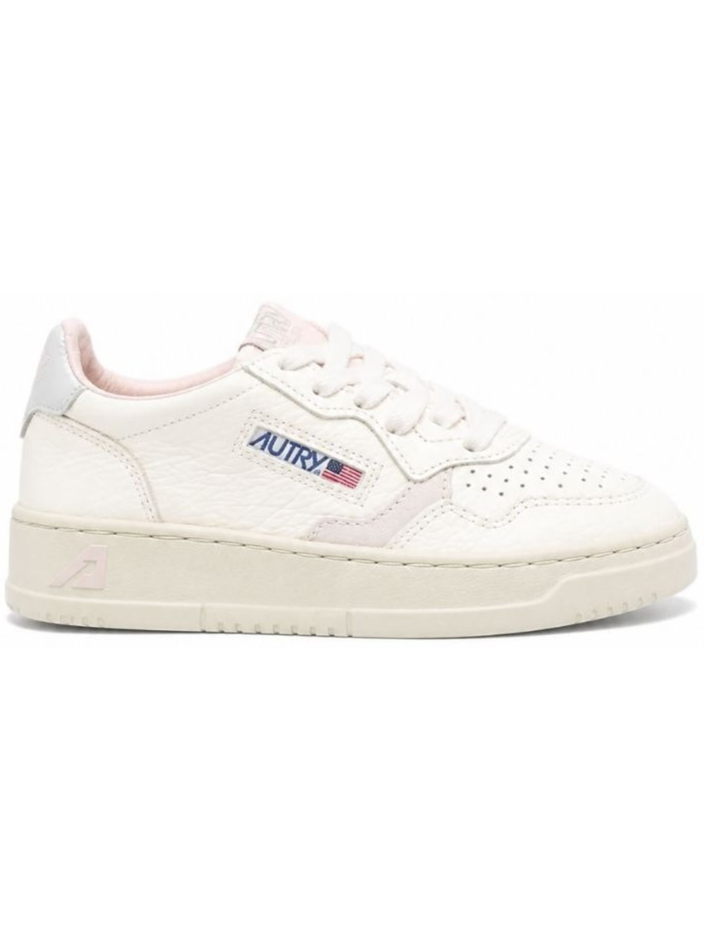 Sneakers per bambini Autry Kids bianco con dettagli traforati KULK NU08 AuTRY KIDS