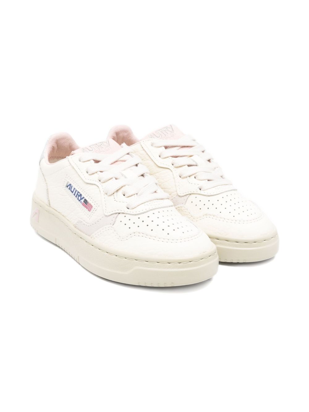 Sneakers per bambini Autry Kids bianco con dettagli traforati KULK NU08 AuTRY KIDS