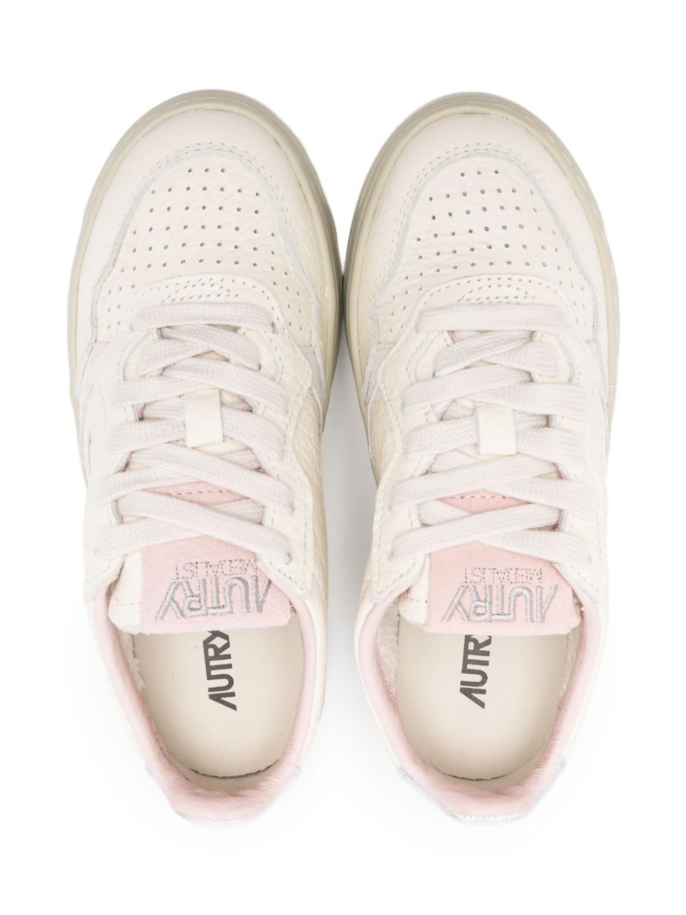 Sneakers per bambini Autry Kids bianco con dettagli traforati KULK NU08 AuTRY KIDS