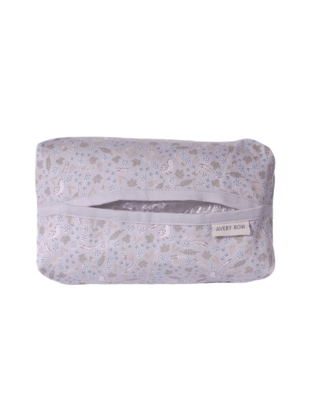 Copri salviette per neonati Avery Row grigio con stampa grafica naturalistica all-over BWCNTR NATURE TRAIL AVERY ROW KIDS