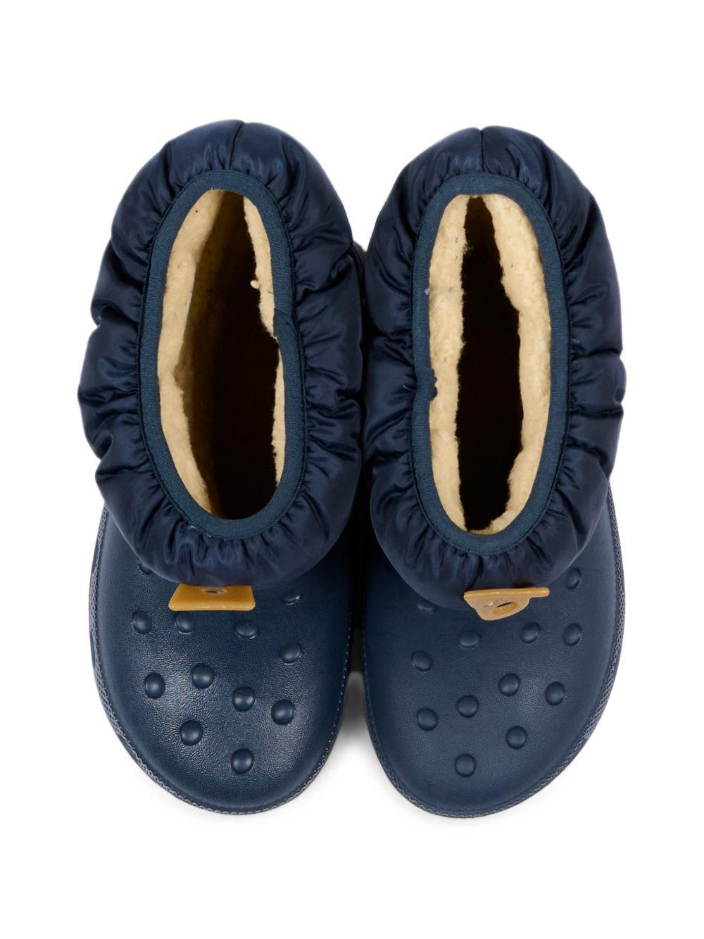 Stivali da pioggia Neo-Puff K per bambino Crocs Kids blu con design imbottito 207684 NAGM CROCS KIDS