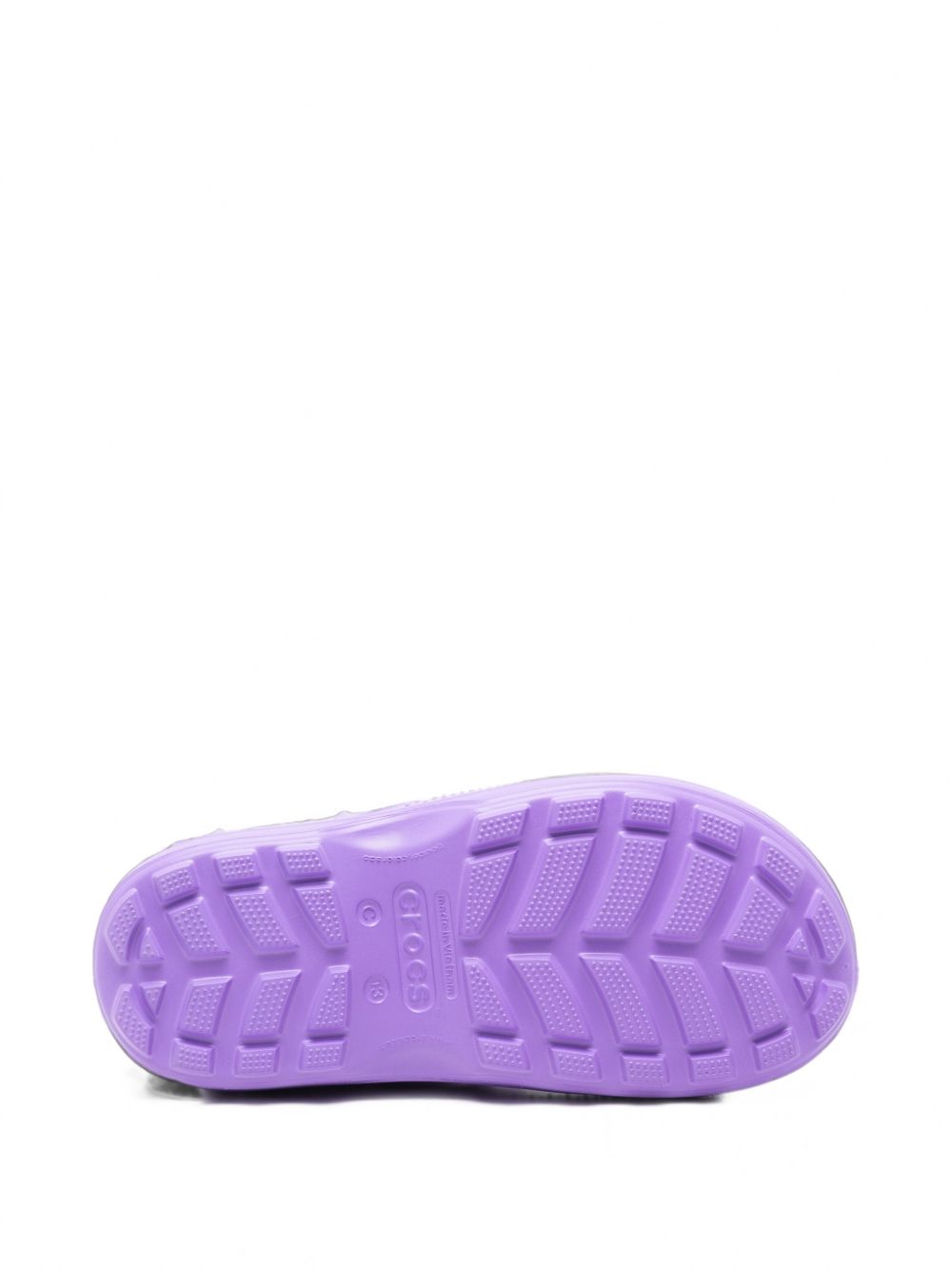 Stivali da pioggia Handle It Rain per bambini Crocs Kids viola con design cut-out laterali 211052 PUPS CROCS KIDS