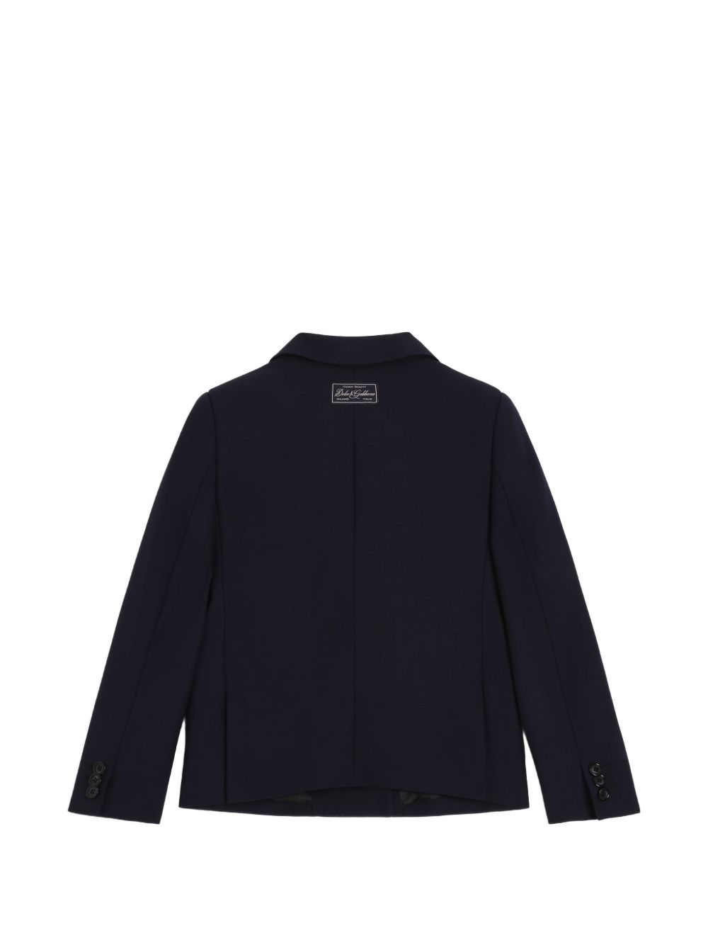 Giacca per bambino Dolce & Gabbana Kids blu con applicazione L51J87 HU2CB B6712 DOLCE & GABBANA KIDS