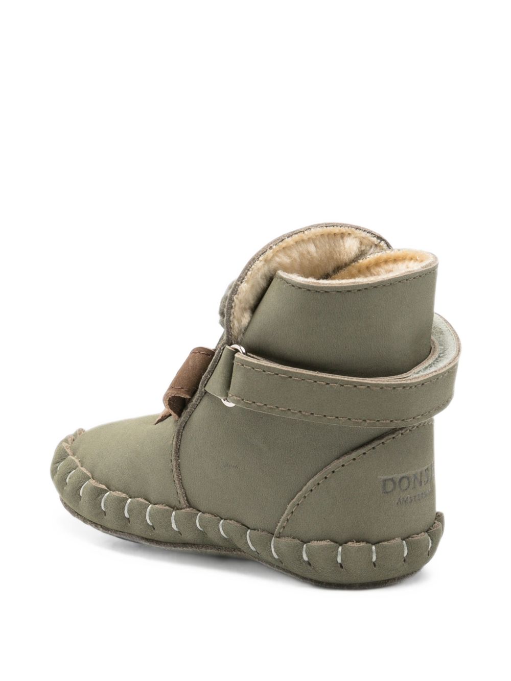 Stivaletti per neonati Donsje Kids verdi con applicazione cagnolino 1041805 NL126 DONSJE KIDS