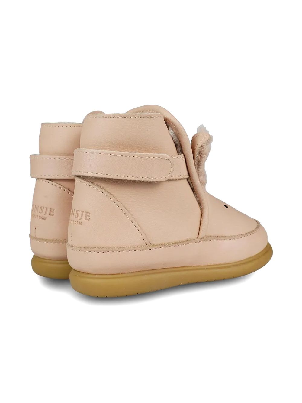 Stivali Dubu per neonati Donsje Kids beige con applicazione orecchie da animale 1500502 BL168 DONSJE KIDS