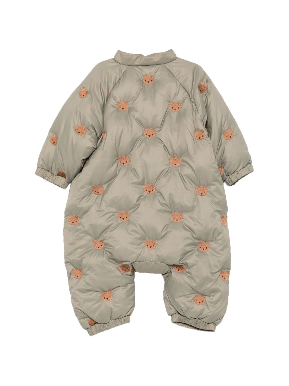 Tuta da neve per neonati Donsje Kids verde con ricamo orsetti all-over 3054201 00120 DONSJE KIDS