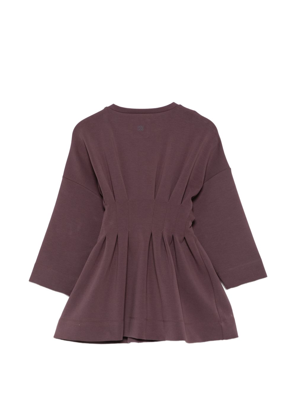 Abito per bambina Douuod Kids viola con dettagli plissettati DZ1A60 Z3728 558 DOUUOD KIDS