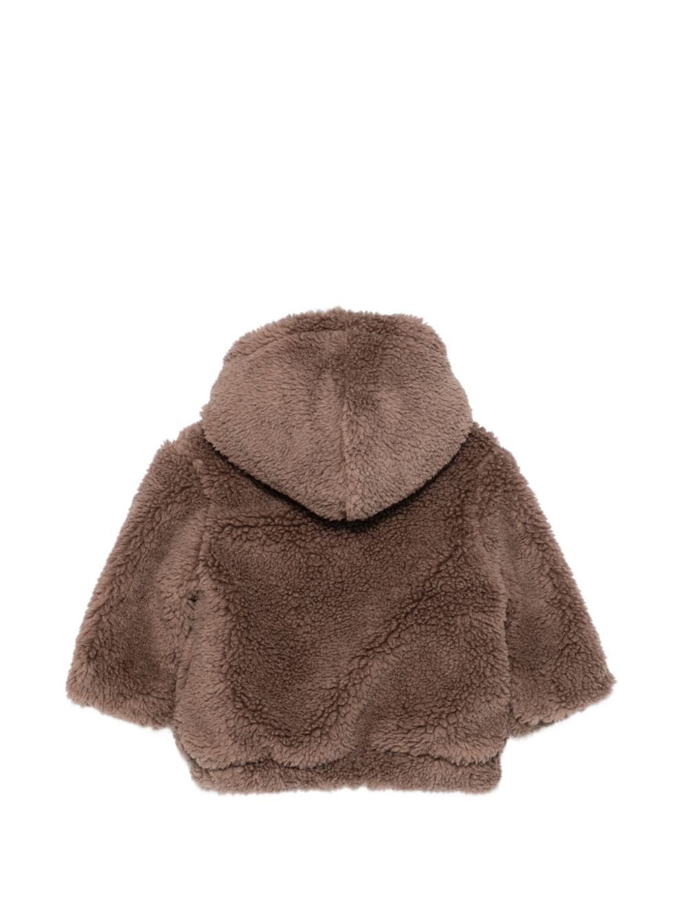 Giubbino per neonati Douuod Kids marrone con texture teddy DZ2510 Z3949 347 DOUUOD KIDS