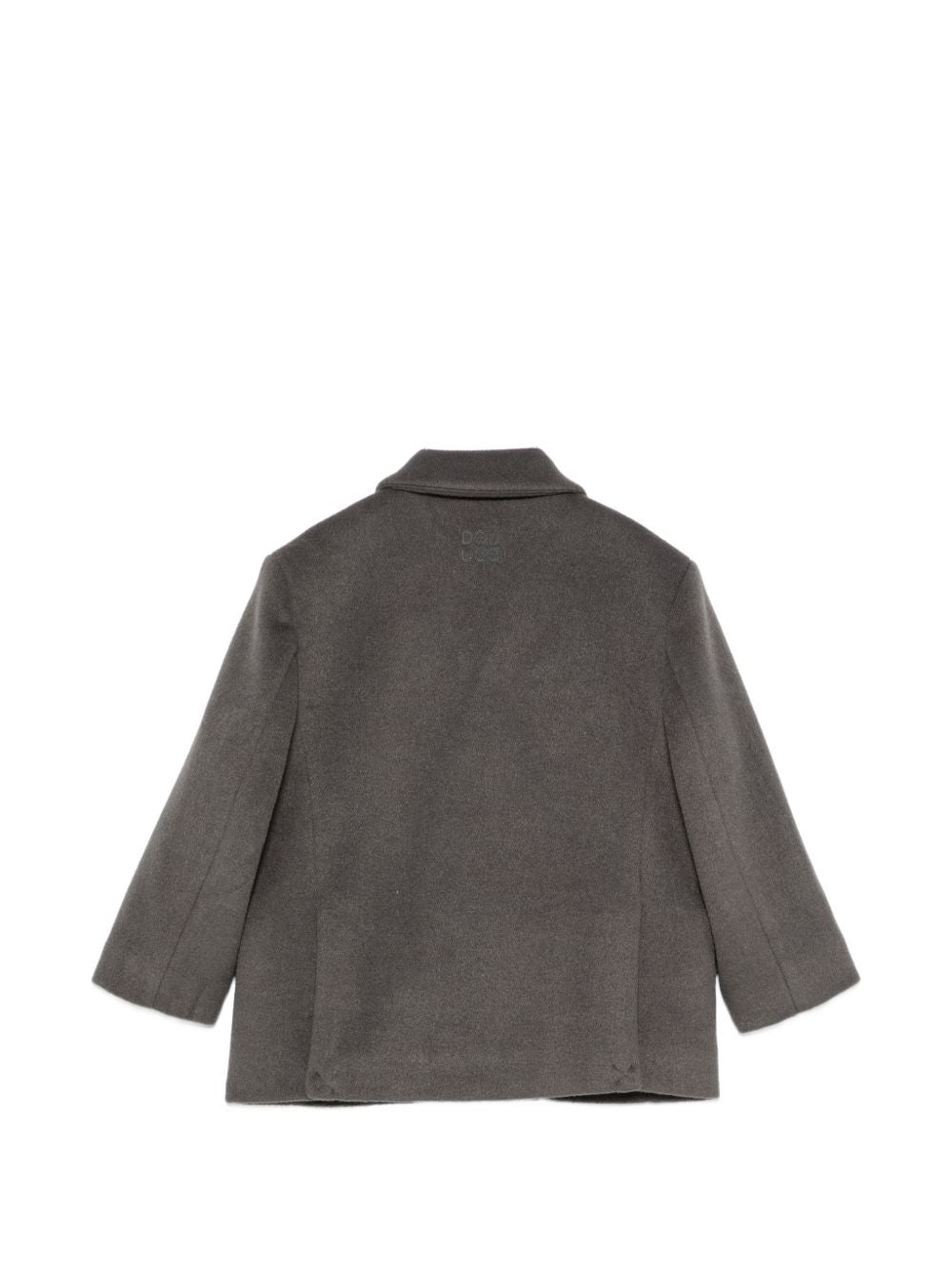 Giacca per bambina Douuod Kids grigia a doppiopetto DZ2Q24 E0264 911 DOUUOD KIDS