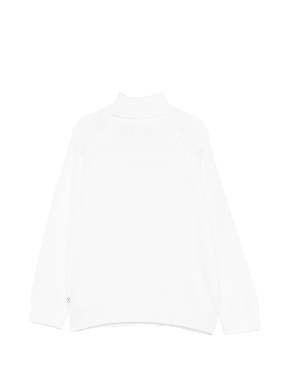 Maglione per bambini Douuod Kids bianco con collo alto DZ9P10 Z4117 101 DOUUOD KIDS