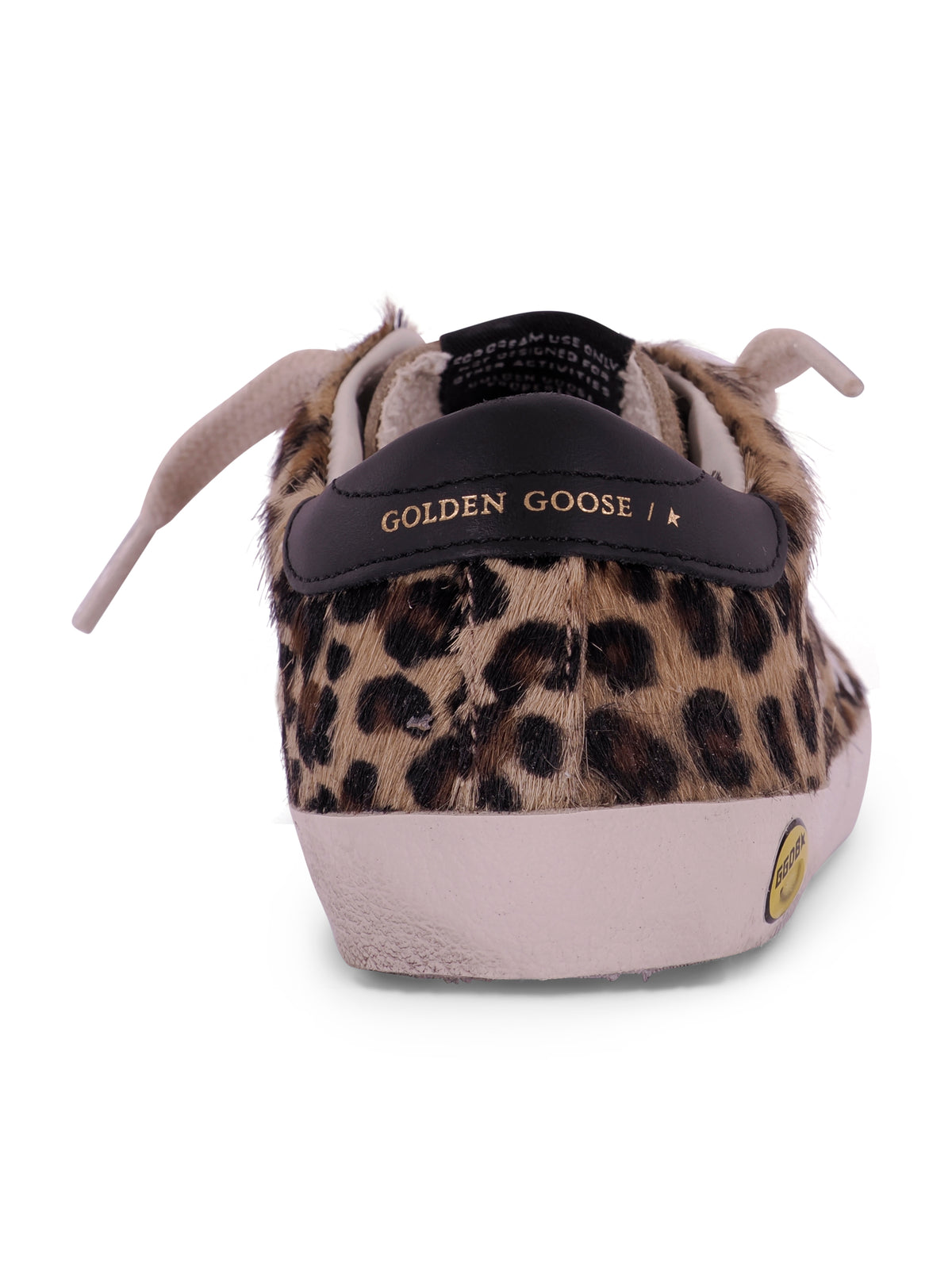 Sneakers per bambina Golden Goose Kids Super-star Classic With List marrone leopardate F00101F008025 55731 GOLDEN GOOSE KIDS