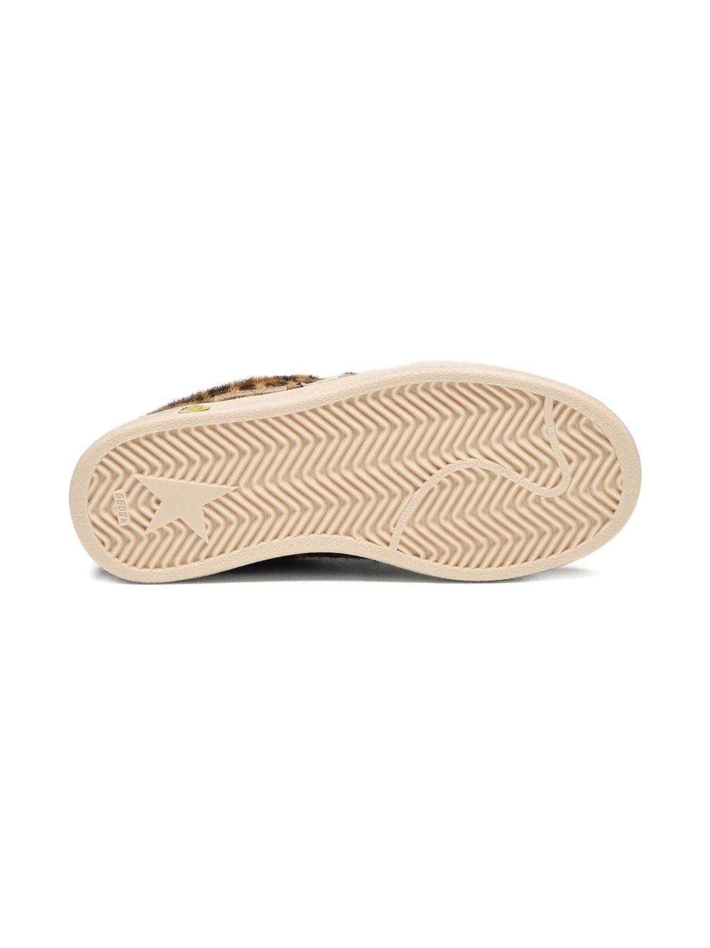 Sneakers per bambina Golden Goose Kids marrone con stampa animalier F00501F008053 83247 GOLDEN GOOSE KIDS