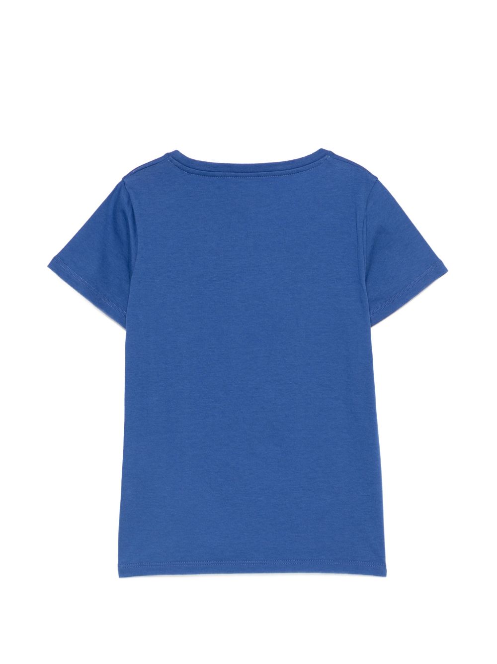 T-shirt per bambini Gucci Kids blu con logo stampato sul davanti 547559XJHO5 4118 GUCCI KIDS