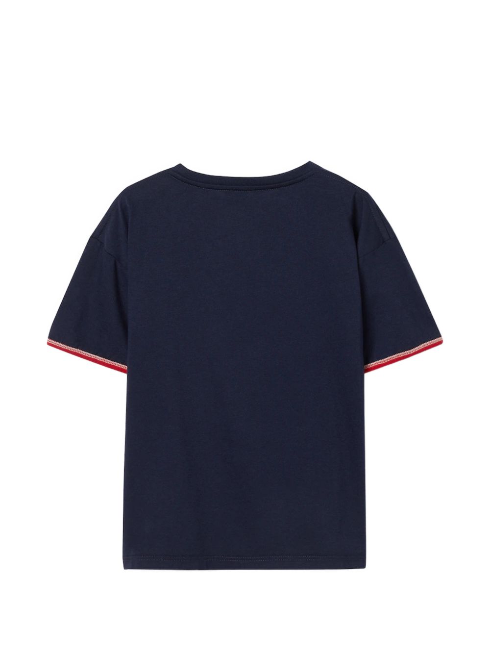 T-shirt per bambino Gucci Kids blu con stampa logo sul davanti 855823XJHPQ 4585 GUCCI KIDS