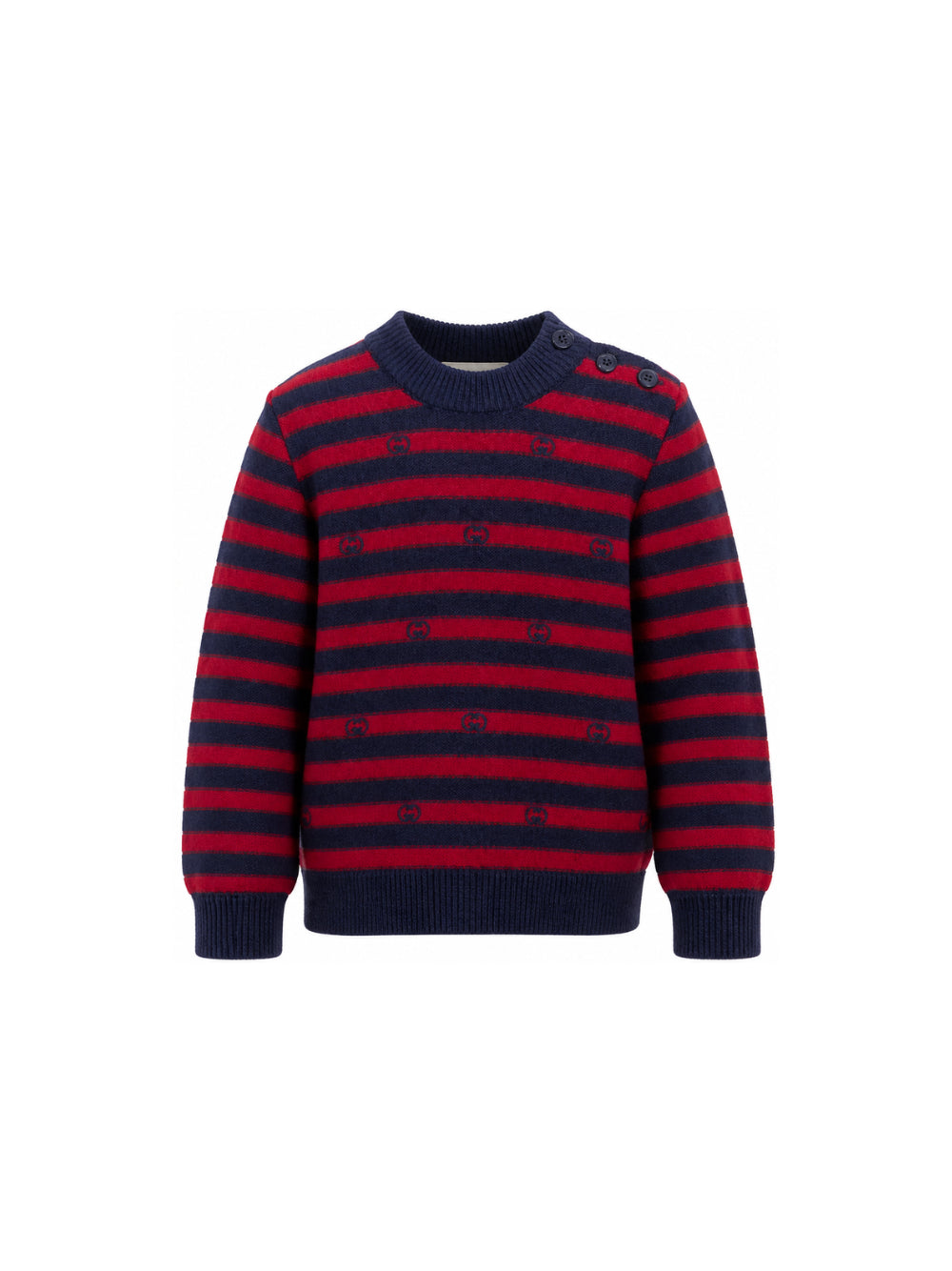 Maglione per bambino Gucci Kids multicolore con ricamo GG all-over 865709XKFH8 4011 GUCCI KIDS