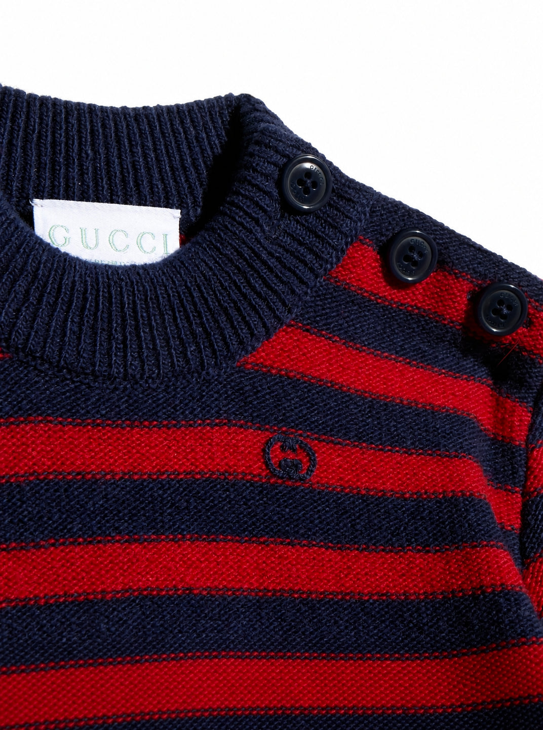 Maglione per bambino Gucci Kids multicolore con ricamo GG all-over 865709XKFH8 4011 GUCCI KIDS