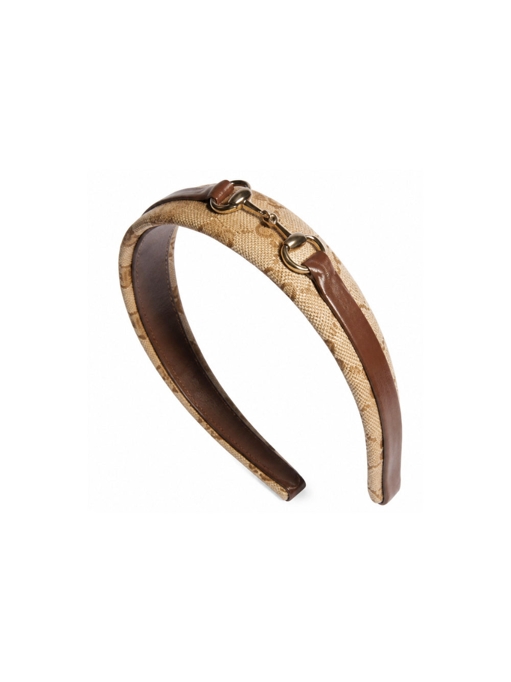 Cerchietto per capelli per bambina Gucci Kids beige con dettaglio con fibbie 8684304HBJ7 2064 GUCCI KIDS