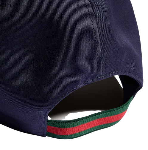 Cappellino da baseball per bambino Gucci Kids blu con ricamo logo 8713723HBLM 4266 GUCCI KIDS