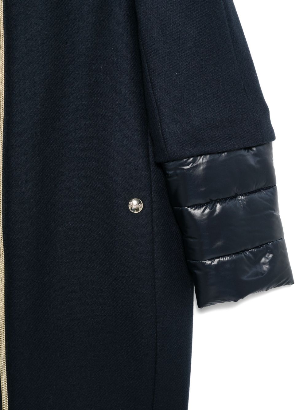 Cappotto per bambina Herno Kids blu con design imbottito CA000014G33344 9202 HERNO KIDS