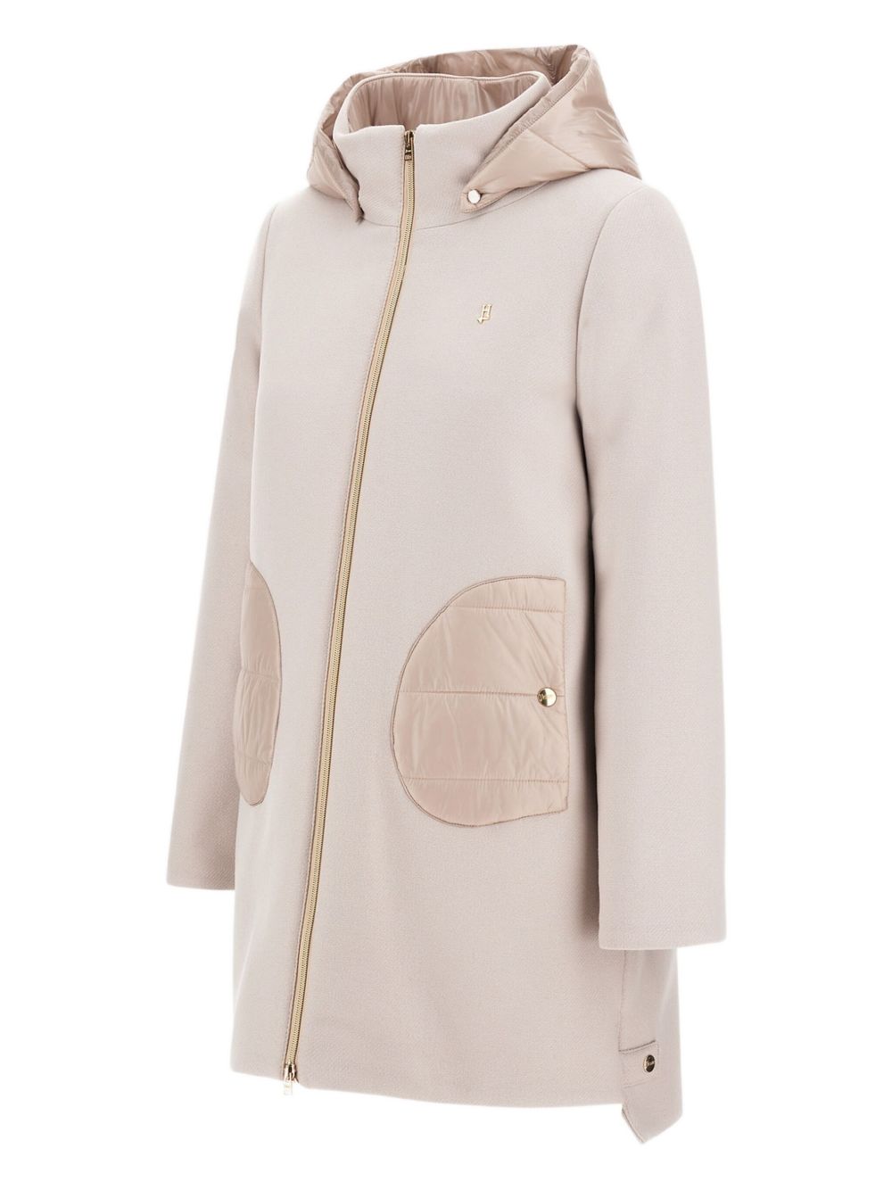 Cappotto per bambina Herno Kids beige con cappuccio GC000049G33344 1985 HERNO KIDS