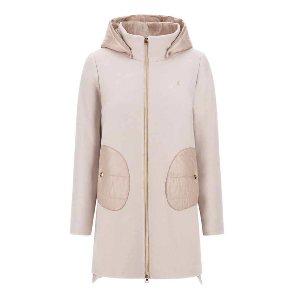 Cappotto per bambina Herno Kids beige con cappuccio GC000049G33344 1985 HERNO KIDS