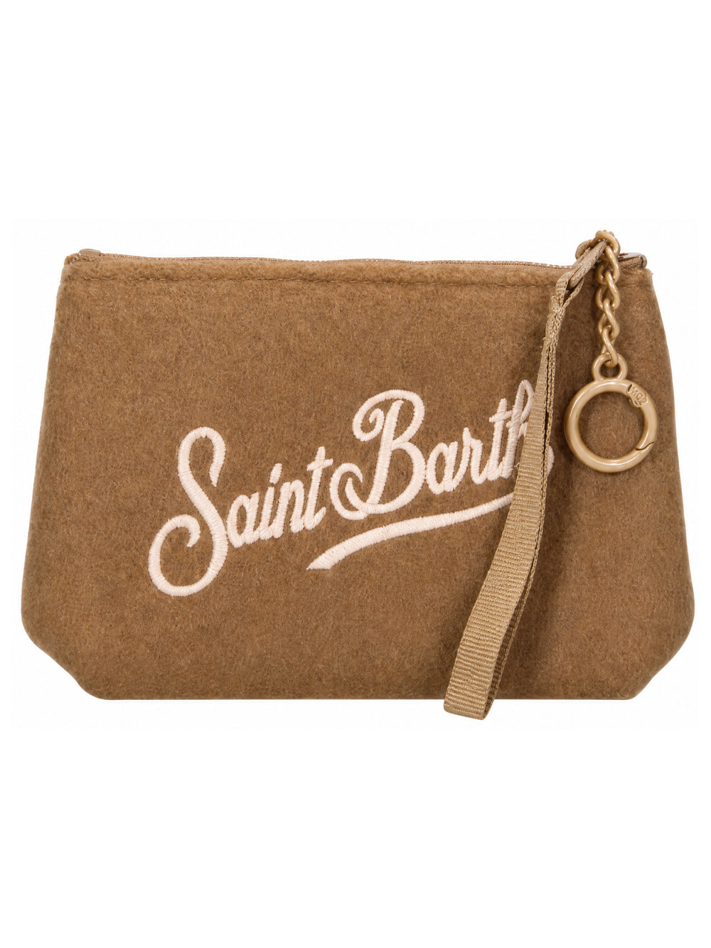 Pochette Aline Mini MC2 St. Barth beige in feltro ALMI003 00134M MC2 ST. BARTH KIDS