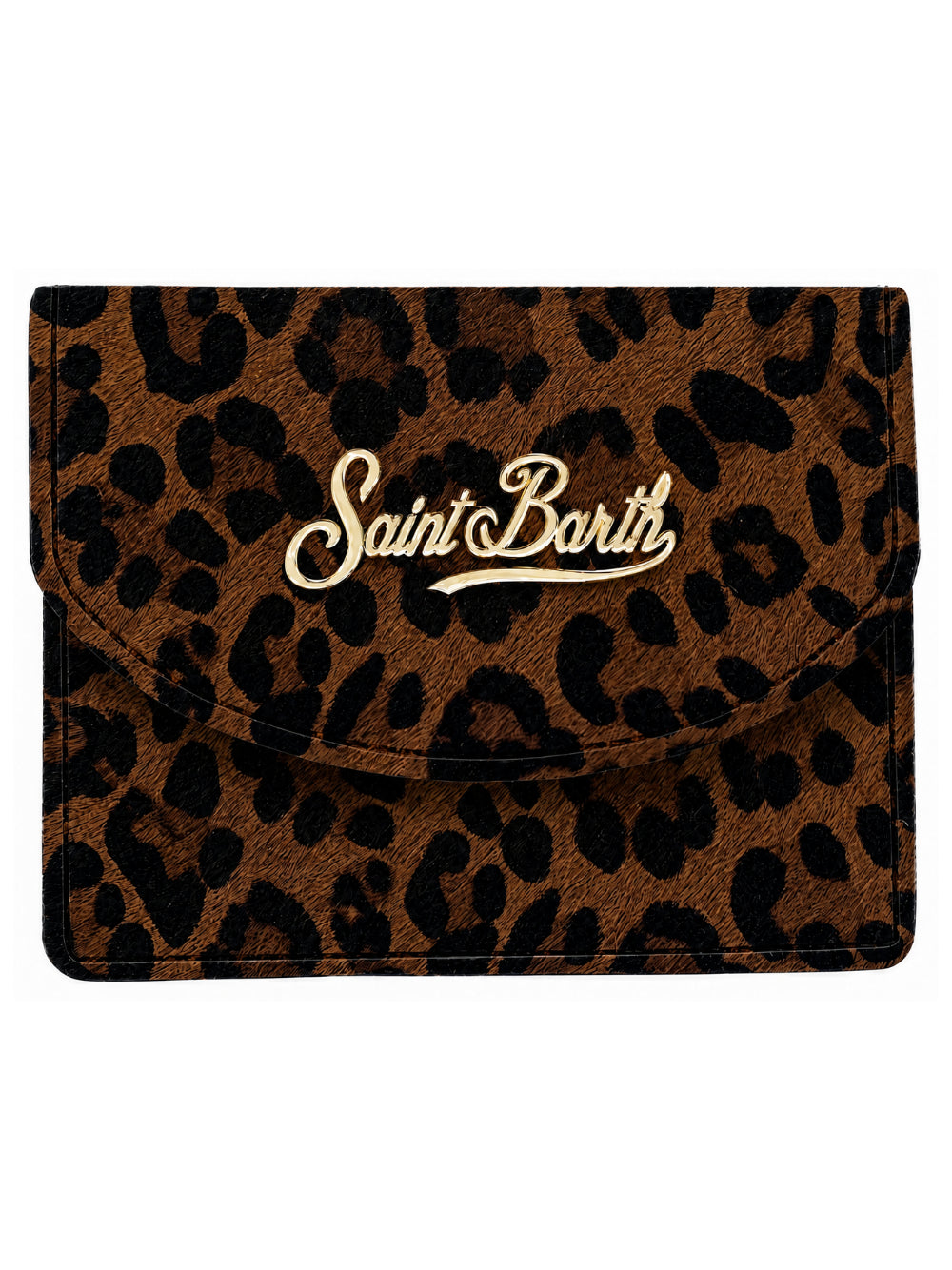 Portacarte MC2 St. Barth marrone con finitura spazzolata CARDH01 00101M MC2 ST. BARTH KIDS