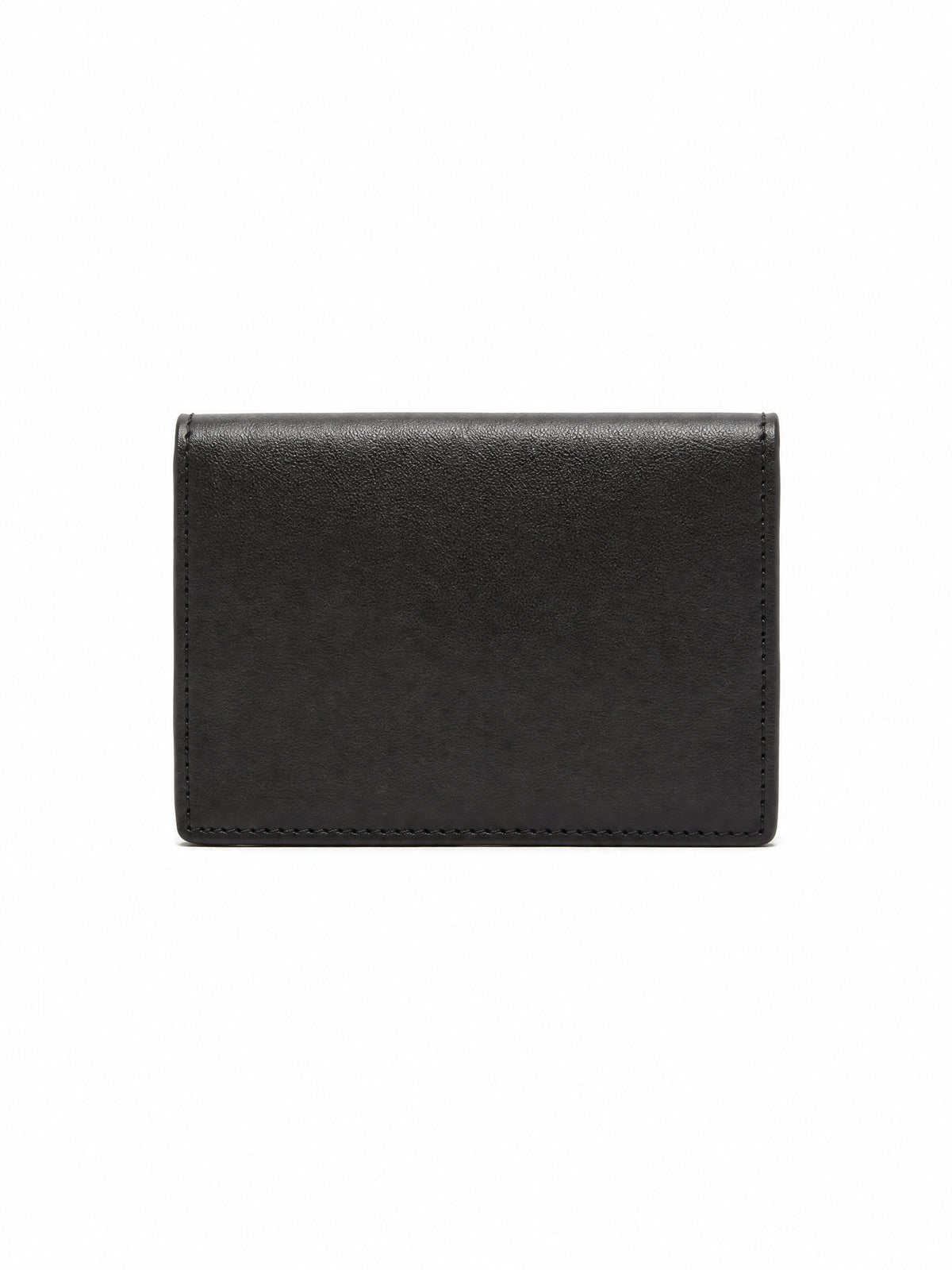 Portacarte MC2 St. Barth nero in pelle con logo sul davanti CARDH01 00701M MC2 ST. BARTH KIDS