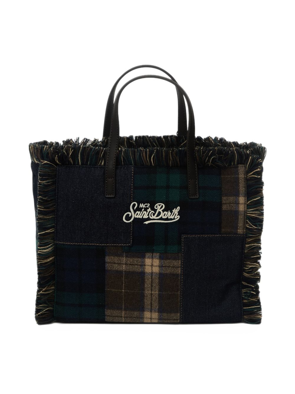 Borsa Colette Wool MC2 St. Barth multicolore con design patchwork COL0045 04125M MC2 ST. BARTH KIDS