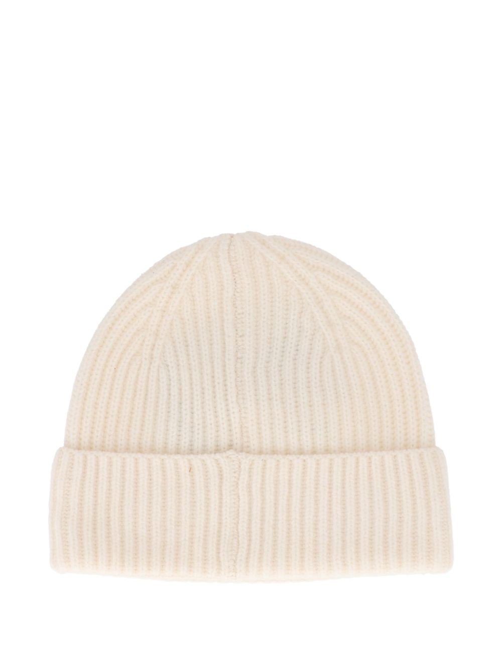 Cappello per bambina MC2 Saint Barth Kids beige con trama a coste MOS0004 00023M MC2 ST. BARTH
