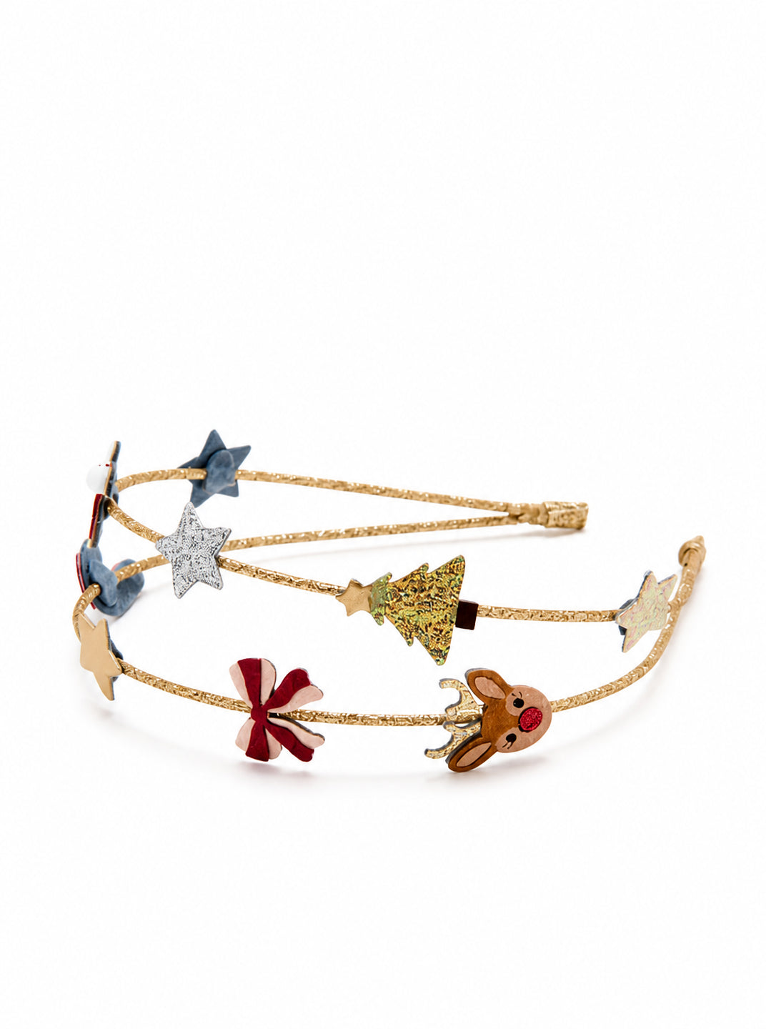 Cerchietto per capelli per bambina Mimi & Lula Kids multicolore a tema natalizio 192128-23 CHRISTMAS MIMI & LULA KIDS