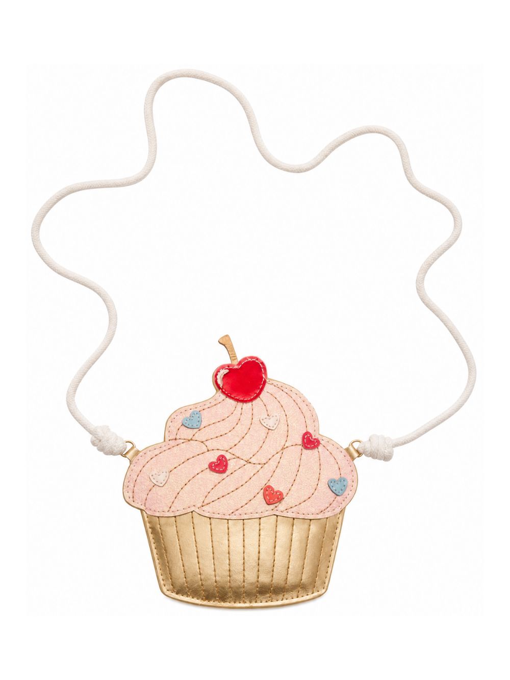 Borsa a tracolla per bambina Mimi & Lula Kids rosa a forma di cupcake 193009-23 CUPCAKE MIMI & LULA KIDS