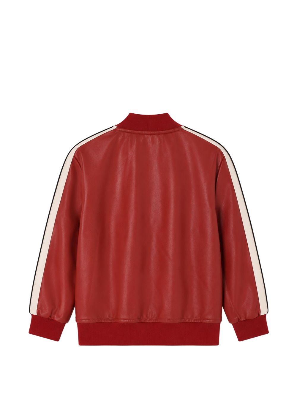 Giubbino per bambino Palm Angels Kids rosso con logo sul davanti F6PAJGJK164 402 PALM ANGELS KIDS